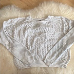 MINKPINK | Cropped sweater top